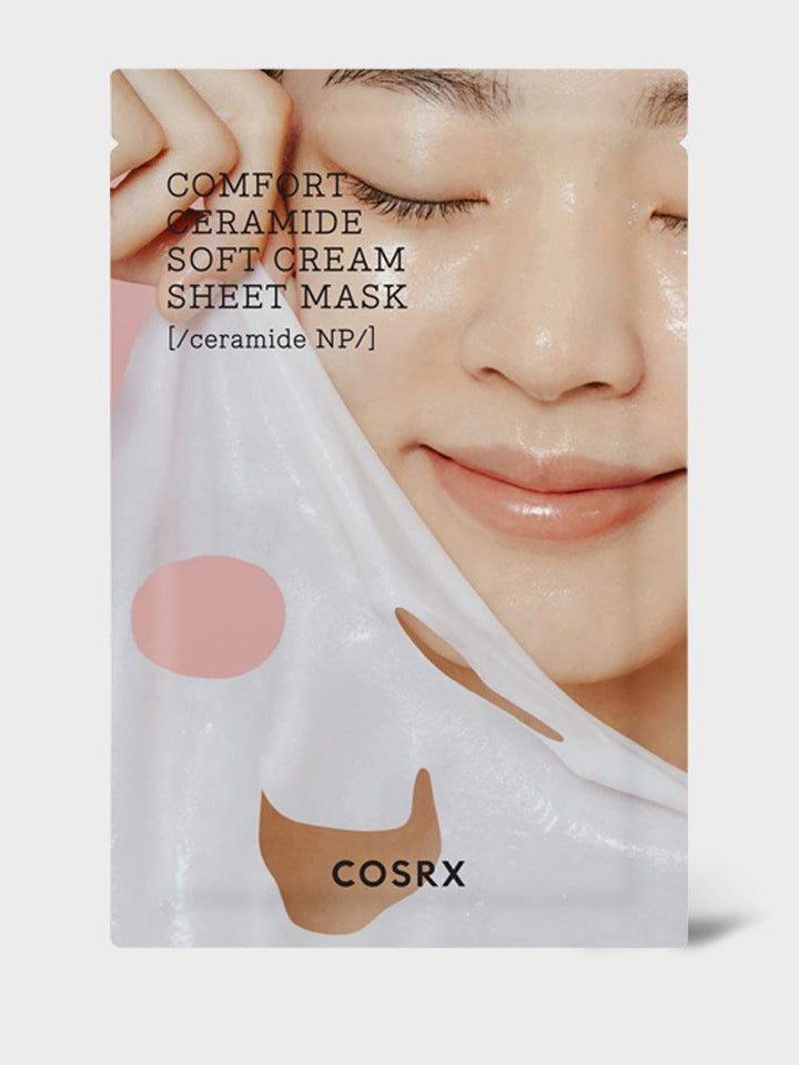 Balancium Comfort Ceramide Soft Cream Sheet Mask X4