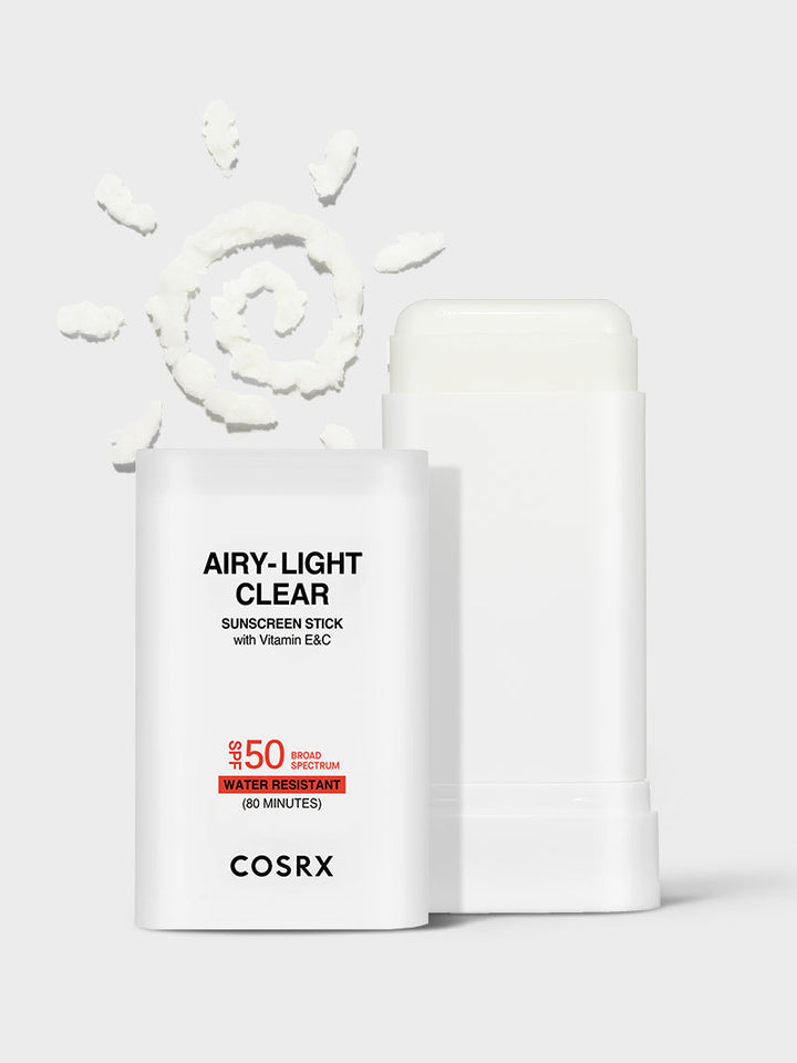COSRX AIRY-LIGHT OIL CONTROL CLEAR SUNSCREEN STICK SPF 50 S3