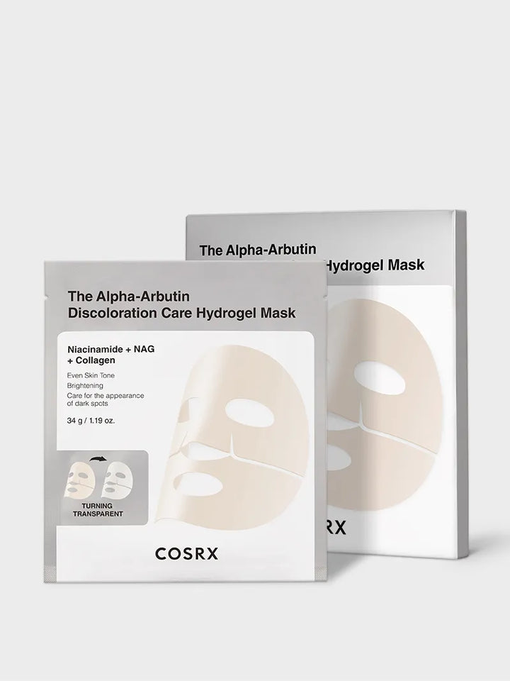 COSRX The Alpha-Arbutin Discoloration Care Hydrogel Mask T1